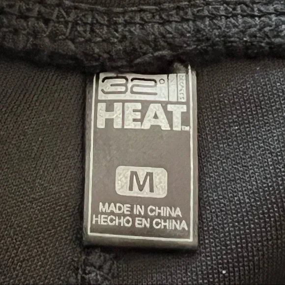 New-32 Degrees Draw String Closure, Pockets, Tech Fleece Jogger Pants BLACK MD - Picture 10 of 13